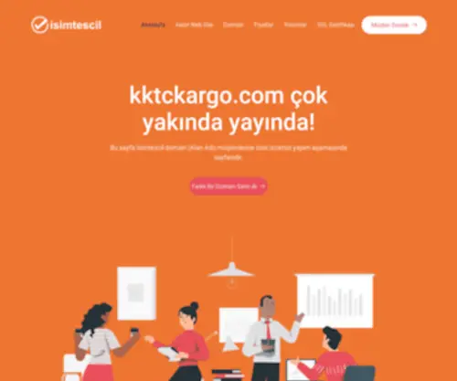 KKTckargo.com(KKTC Kargo) Screenshot