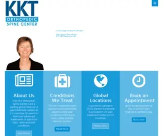 KKTspine.com(KKT Orthopedic Spine Center) Screenshot