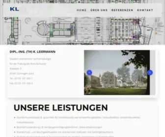 KL-Brandschutz.de(KL Brandschutz) Screenshot