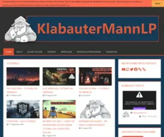 Klabautermannlp.info(Let'sPlayer, Zocker, Blogger) Screenshot