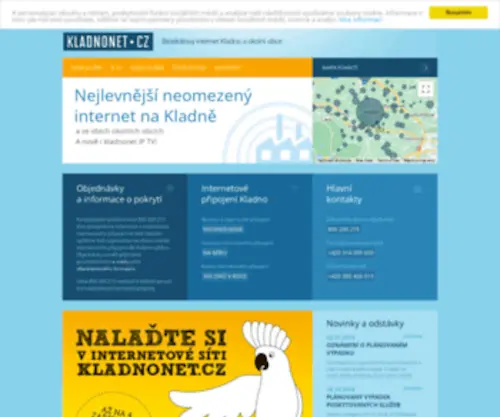 Kladnonet.cz(Kladnonet) Screenshot