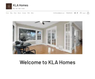 Klahomes.com(We buy houses) Screenshot