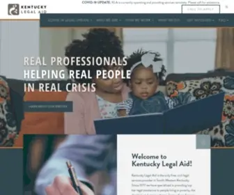 Klaid.org(Kentucky Legal Aid) Screenshot