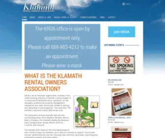 Klamathroa.com(Home of KROA) Screenshot