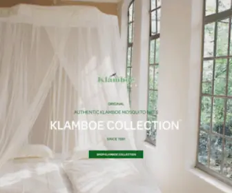 Klamboe.eu(Klamboe Collection ®) Screenshot