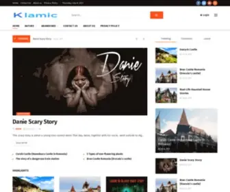 Klamic.com(Home) Screenshot