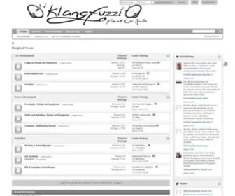 Klangfuzzis.de(Klangfuzzi Forum) Screenshot