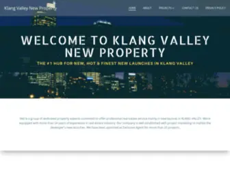 KlangValleynewproperty.com(Klang Valley New Property) Screenshot