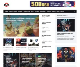 Klanrur.rs(RUR Esports Competitive gaming & PC community) Screenshot