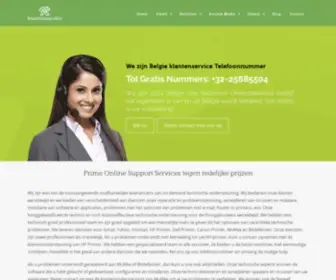 Klantenservicenummer.com(Belgie klantenservice Telefoonnummer) Screenshot