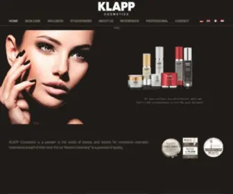 Klapp-Cosmetics.com(Klapp Cosmetics) Screenshot