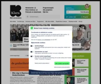 Klara.be(Blijf verwonderd) Screenshot