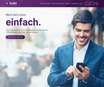Klara.ch(Business Software für KMU) Screenshot