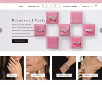 Klarejewelers.com(Klare Jewelers) Screenshot