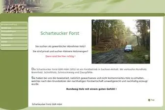 Klareworte.de(Scharteucker Forst) Screenshot