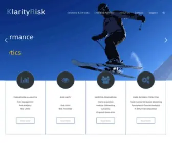 Klarityrisk.com(Klarity Risk) Screenshot