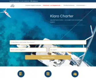Klaro.com(Klaro Charter) Screenshot