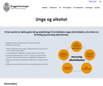 Klarsnak.com(Unge og alkohol) Screenshot