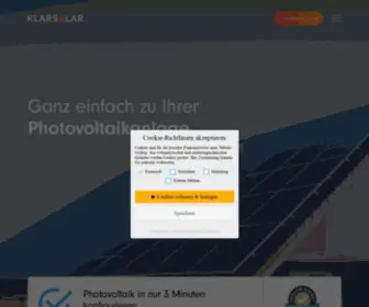 Klarsolar.de(Ihr Full) Screenshot
