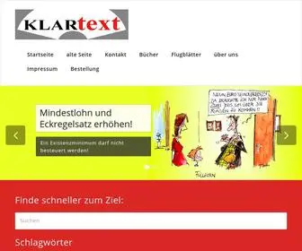 Klartext-Info.de(Die Grenzen verlaufen zwischen unten und oben) Screenshot