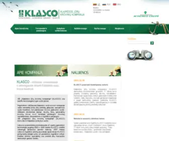 Klasco.lt(KLASCO) Screenshot