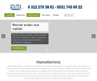 Klasevdenevenakliyat.com(Klas Evden Eve Nakliyat) Screenshot