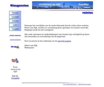 Klasgenoten.com(Zoeken naar je vroegere klasgenoten) Screenshot