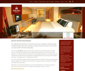 Klashotel.com.tr(Safe Toursim Klas Hotel) Screenshot