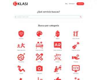 Klasi.com.mx(Klasi México) Screenshot