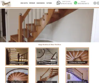 Klasikmerdiven.com(Ahşap Merdiven fiyatları) Screenshot
