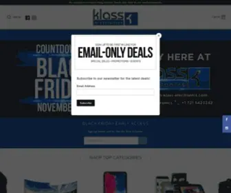 Klass-Electronics.com(Klass Electronics) Screenshot