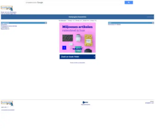 Klasselinks.nl(Maak een portal of startpagina voor de school) Screenshot