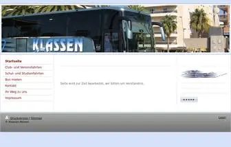 Klassen-Reisen.de(Willkommen bei Klassen) Screenshot