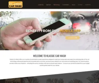 Klassiccarwash.ca(Klassic Carwash) Screenshot