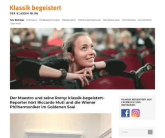 Klassik-Begeistert.de(Klassik begeistert) Screenshot