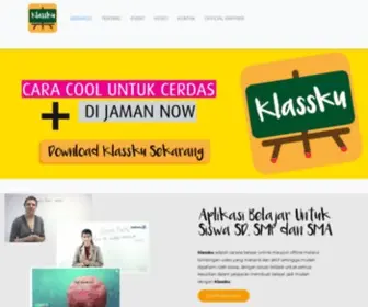 Klassku.com(Aplikasi Belajar Online) Screenshot