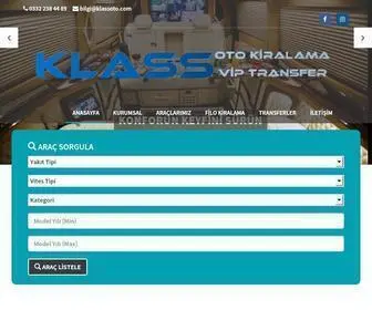 Klassoto.com(KONYA OTO KİRALAMA) Screenshot