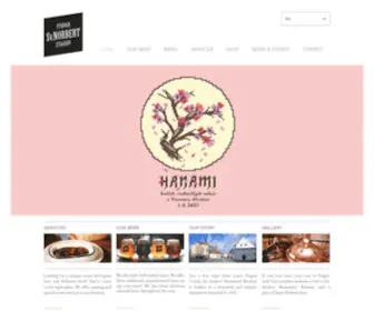 Klasterni-Pivovar.cz(Pivovar Strahov) Screenshot