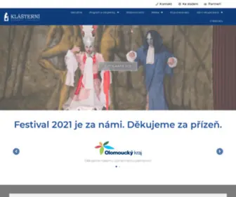 Klasternihudebnislavnosti.cz(Hlavní) Screenshot