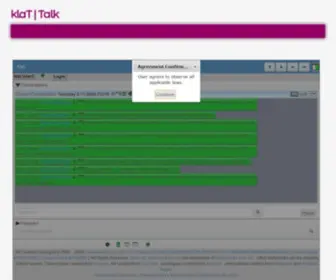 Klat.com(Talk) Screenshot