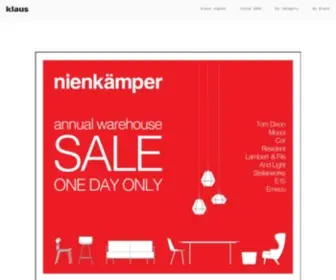 Klausn.com(Klaus By Nienkamper) Screenshot