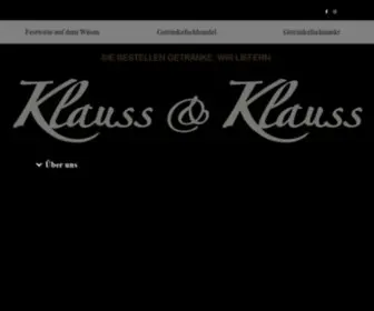 Klauss-UND-Klauss.de(Klauss & Klauss Dinkelacker) Screenshot