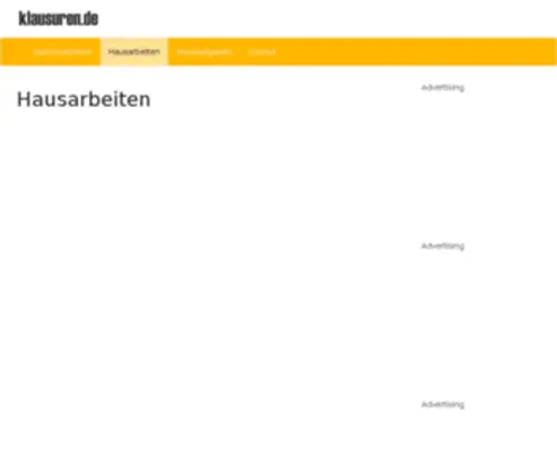 Klausuren.de(Has been registered) Screenshot