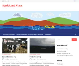 Klauswoschek.de(Klaus zeigt euch seine Welt) Screenshot