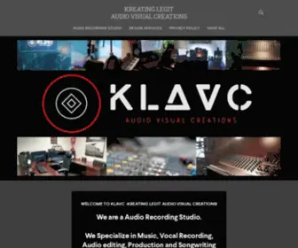 Klavc.com(KREATING LEGIT AUDIO VISUAL CREATIONS) Screenshot