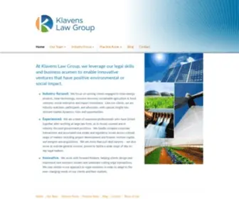 Klavenslawgroup.com(Klavens Law Group) Screenshot