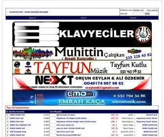 Klavyeciler.com(KLAVYECİLER) Screenshot