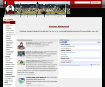 Klawockschool.com(Klawock City School District) Screenshot