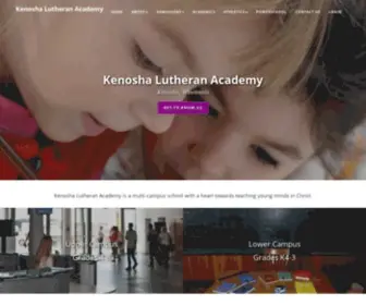 Klawolves.com(Kenosha Lutheran Academy) Screenshot