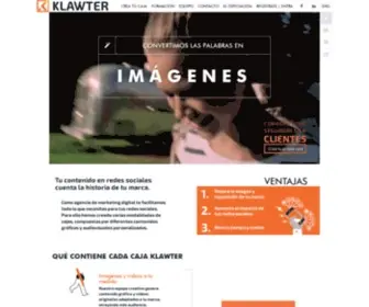 Klawter.com(Klawter Agencia de Marketing Digital en Canarias) Screenshot